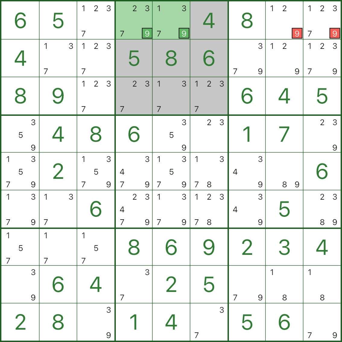 Box elimination example 2