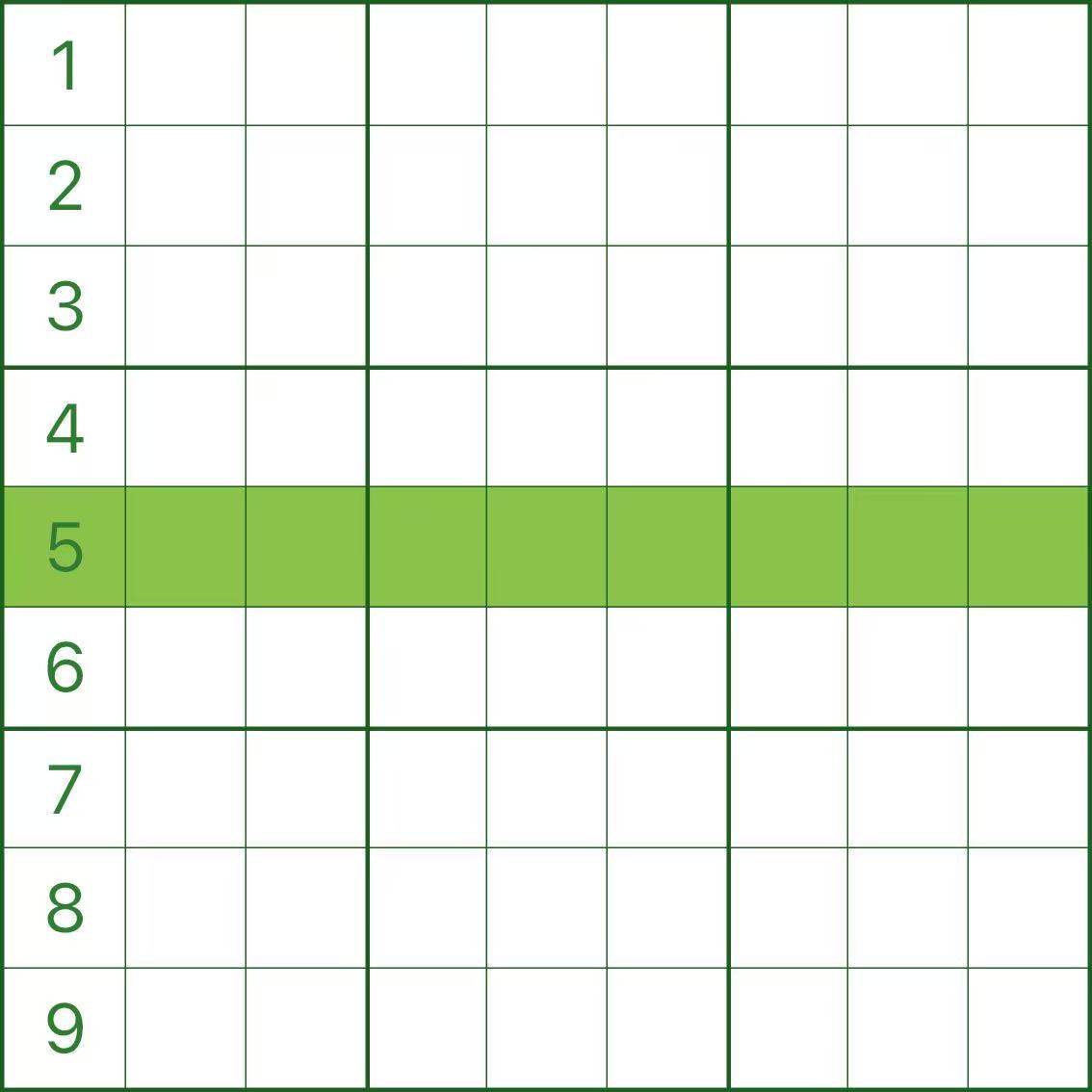 스도쿠 기본 규칙